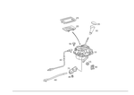 2022670824 - Gearshift Mechanism: Center Gearshift for Mercedes-Benz Image