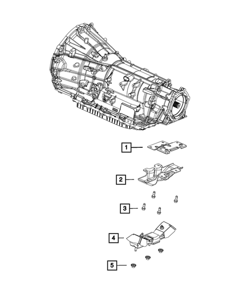 Mounting and Skid Plate for 2025 Ram 1500 #3