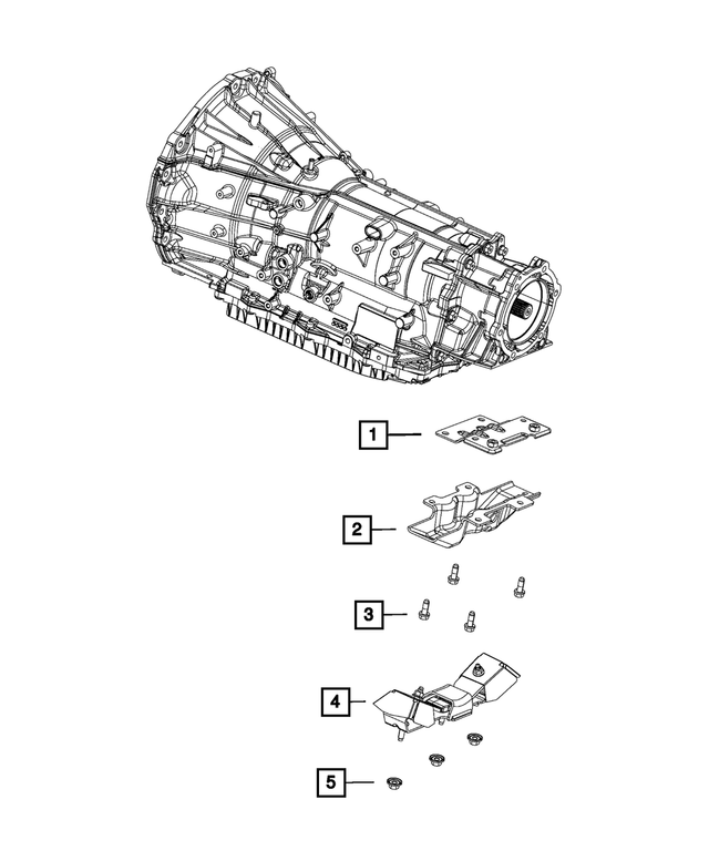 68264800AC - Transmission: Transmission Mount Bracket for Mopar Image
