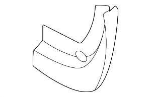 86841T6000 - : Mud Guard for Hyundai Image