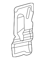 2026823371 - : Heat Shield                              for Mercedes-Benz: CLK 320, CLK 430, CLK 55 AMG&amp;reg; Image