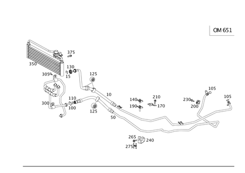 Transmission Cooling for 2011 Mercedes-Benz S 550 #0