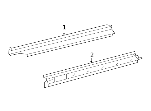 Rocker for 2007 Toyota Tacoma #1