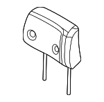 ML3Z96611A08J - Body: Headrest Cushion for Ford Image
