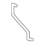 55395529AA - Body: Latch Rods for Jeep: Wrangler, Wrangler JK Image