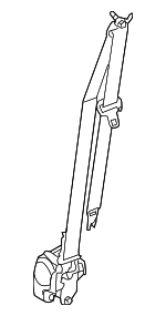 88820H9560WK - : Lap &amp; Shoulder Belt for Kia: Rio Image