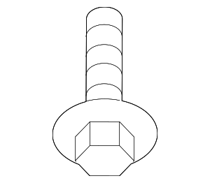 N0195307 - Suspension: Support Strut Bolt for Porsche Image