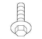 PAF91203204 - Suspension: Guard Bolt for Porsche: Macan Image