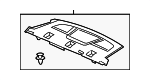 84505TX8A41ZA - Body: Pkg Tray Trim for Acura: ILX Image