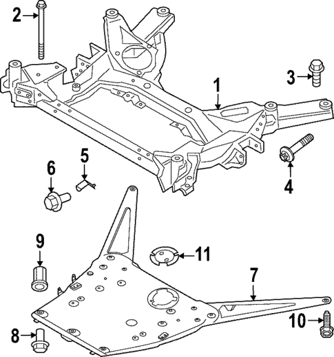 Suspension Mounting for 2021 BMW M3 #1