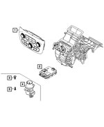 7HW03U00AA - Electrical: A/c And Heater Control for Mopar Image