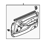 83533S3MA61ZD - : Door Trim Panel for Acura Image