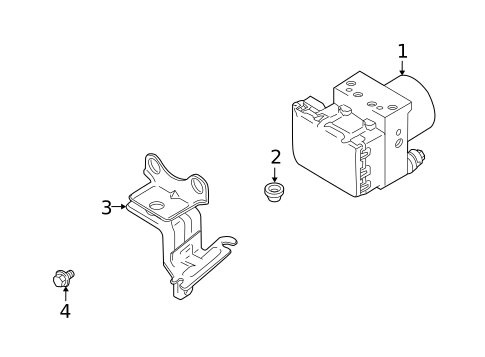 ABS Components for 2011 Suzuki SX4 #0