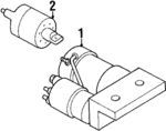 8970441450 - Electrical: Starter Solenoid for Isuzu Image