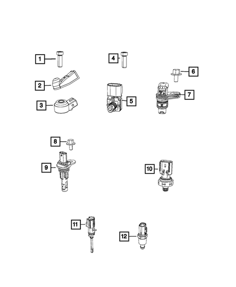 Sensors for 2021 Jeep Grand Cherokee #0