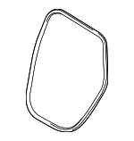 8V5833721A - Body: Surround Weather-strip for Audi Image