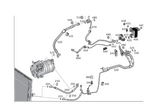 1668304501 - Heating and Ventilation: Refrigerant Line for Mercedes-Benz Image
