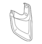 7662604151 - : Mud Flap (Left, Rear) for Toyota: Tacoma Image