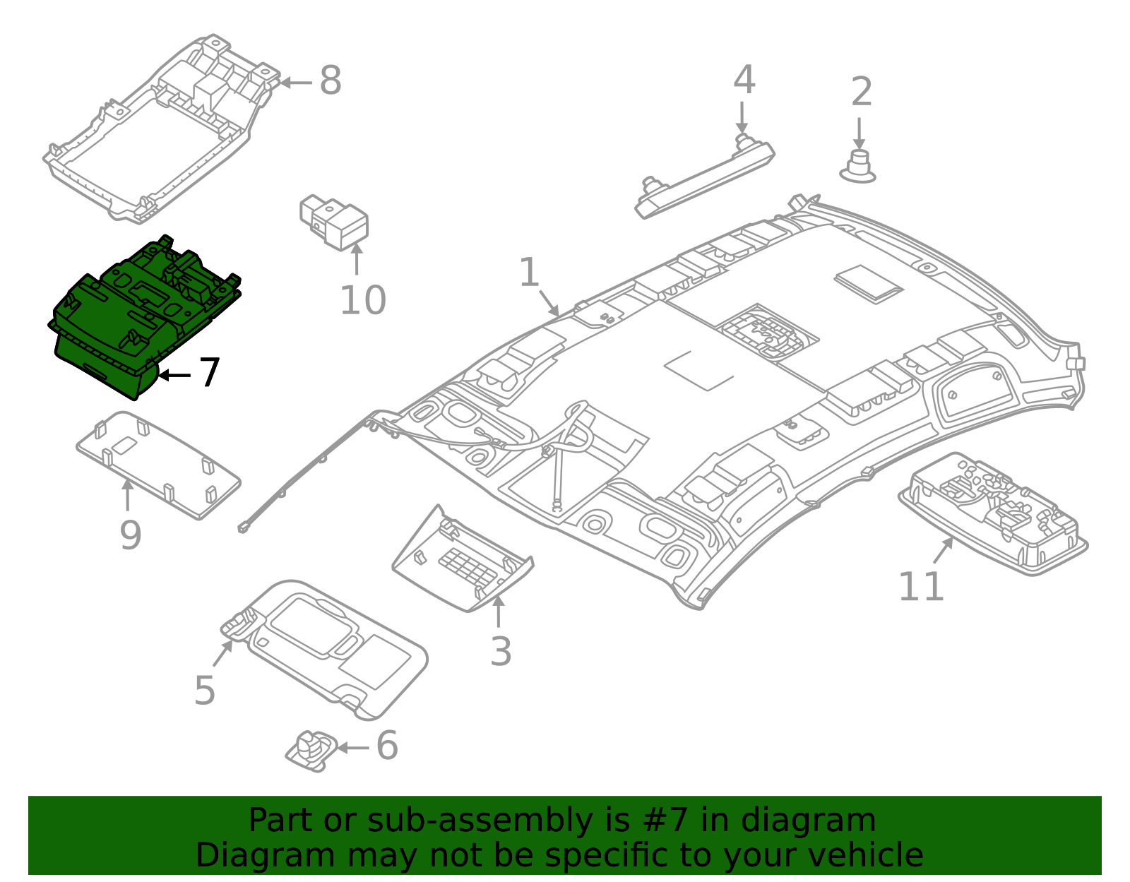 Reading Light - OEM Interior Illumination | AutoNation Parts