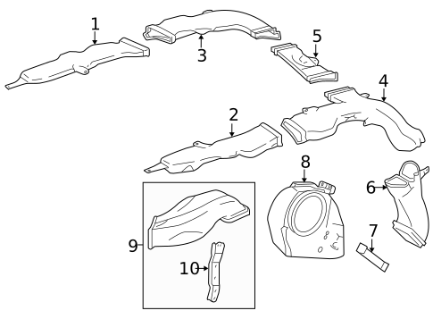 Ducts for 2019 Toyota Land Cruiser #2