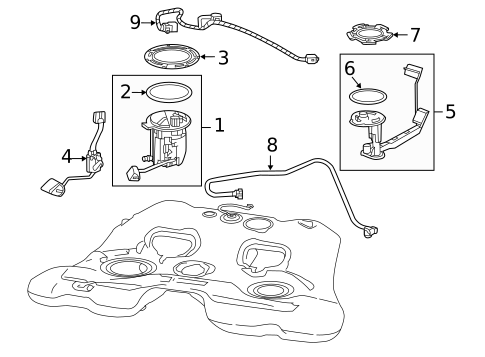 Fuel Pumps & Related Components for 2016 Chevrolet SS #0