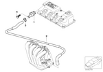 11127829990 - Engine: Crank Case Vent Valve for Mini Image