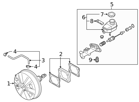 Hydraulic System for 2009 Kia Spectra5 #0