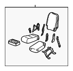 88978052 - Body: Seat Assembly for Cadillac: Escalade | Chevrolet: Tahoe | GMC: Yukon Image