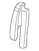 12474250 - Body: Latch Cover for Cadillac: Escalade | Chevrolet: Silverado 1500, Silverado 1500 Classic, Silverado 1500 HD, Silverado 2500, Silverado 2500 HD, Silverado 3500, Tahoe | GMC: Sierra 1500, Sierra 1500 Classic, Sierra 1500 HD, Sierra 2500, Sierra 2500 HD, Sierra 3500, Yukon Image