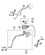 68166254AA - Fuel: Fuel Filler Vent Filter for Mopar Image