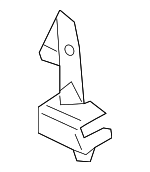 BCKN57KX0 - Electrical: Center Bracket for Mazda Image