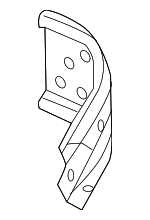68552840AA - Body: Fender Mtg Bkt for Jeep: Compass Image