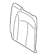 8W7885775B - : Seat Back Pad for Audi Image