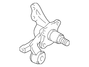 527602D100 - : Knuckle for Hyundai: Elantra, Tiburon Image