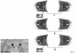 61317847653 - Vehicle Electrical System: Switch, Mf Steering Wheel, M-Sport for BMW Image