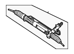 32105A38E98 - Steering: Gear Assembly for BMW: 1 Series M, 128i, 135i, 135is, 325i, 325xi, 328i, 328i xDrive, 328xi, 330i, 330xi, 335d, 335i, 335i xDrive, 335is, 335xi, M3 Image