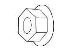 N10609201 - Electrical: Bracket Nut for Porsche Image