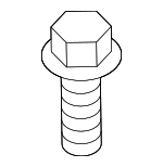 N90908002 - Body: Roof Rail Bolt for Volkswagen Image