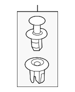 1420407000B - Body: Fender Ledge Cover Retainer for Genesis: G70 | Hyundai: Santa Cruz, Tucson Image