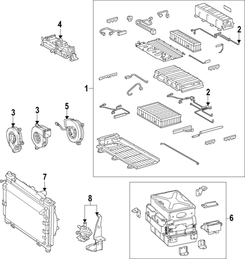 Hybrid Components for 2013 Lexus LS600h #0