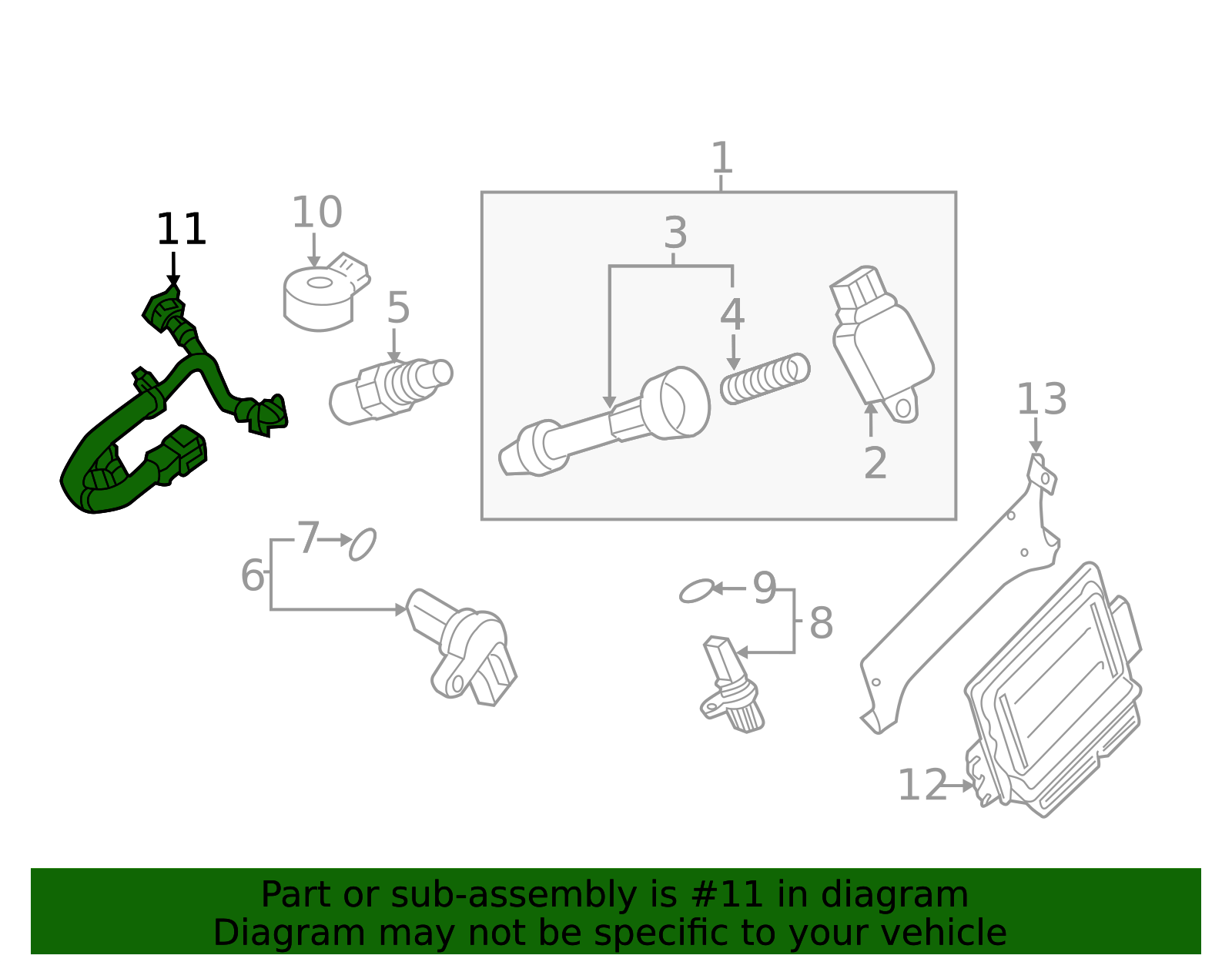 2019-2021 Nissan Engine Wiring Harness 24079-9BS0A | OEM Parts Online