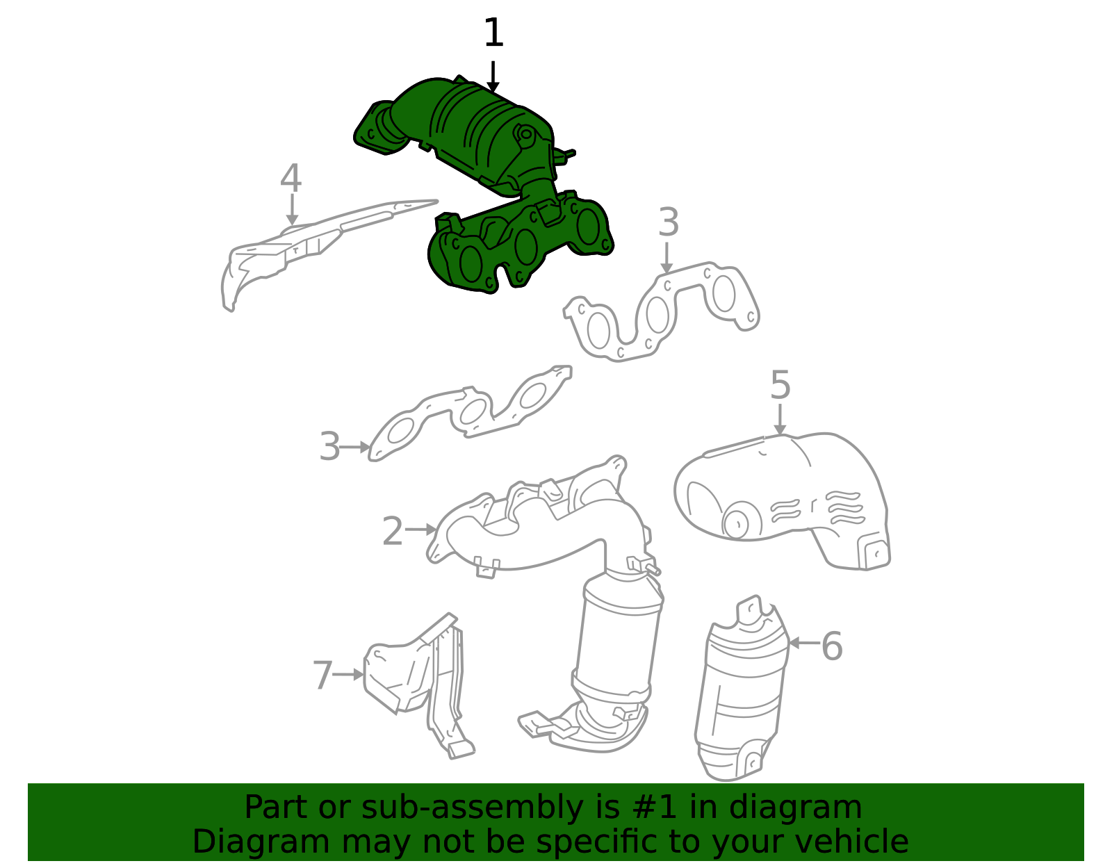 thumbnail image 2 of Get A Direct Fit Stainless Steel Front Y-Pipe For Your 2007-2010 Toyota Sienna 3.5L FWD – Includes Gasket 2 of 3