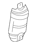 2558820020 - Exhaust: Insulator for Toyota: Highlander, Sienna Image