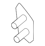 32310501 - Body: Hinge Pillar Reinforced Bracket for Volvo Image