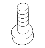 WHT003682 - Electrical: Center Belt Assembly Bolt for Volkswagen: Arteon, Atlas, Atlas Cross Sport, Beetle, CC, e-Golf, Eos, Golf, Golf Alltrack, Golf R, Golf SportWagen, GTI, Jetta, Passat, Rabbit, Taos, Tiguan, Tiguan Limited Image