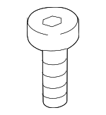 WHT003682 - Electrical: Outer Belt Assembly Lower Bolt for Volkswagen: Arteon, Atlas, Atlas Cross Sport, Beetle, CC, e-Golf, Eos, Golf, Golf Alltrack, Golf R, Golf SportWagen, GTI, Jetta, Passat, Rabbit, Taos, Tiguan, Tiguan Limited Image
