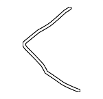 9J70031047 - Wiper &amp; Washer: Windshield Washer Hose for Kia Image