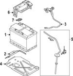1N3955667 - : Vent Tube for Volkswagen: ID. Buzz Image