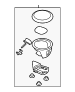 ND6N6439X02 - : Cup Holder for Mazda: MX-5 Miata Image