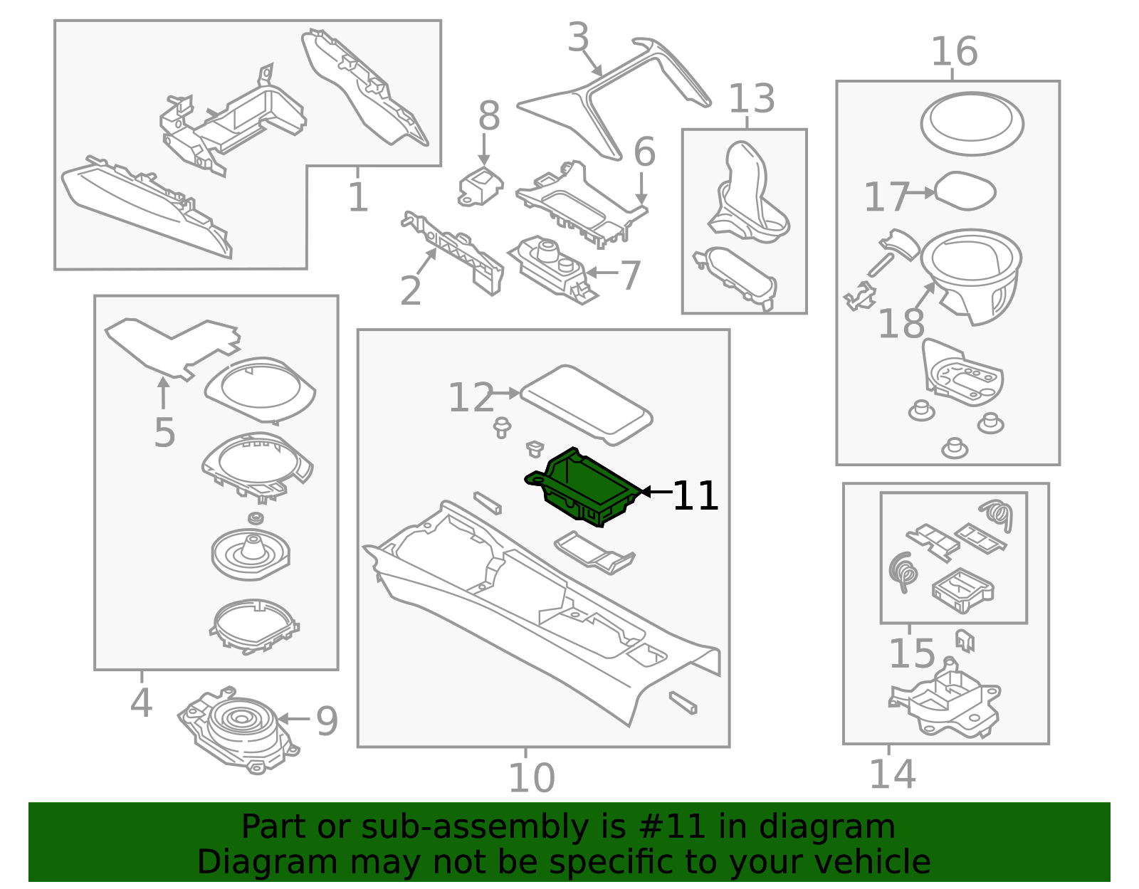 N243-64-440A-02 - High-Quality Storage Box for AutoNation Parts
